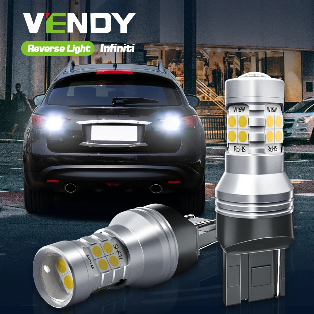 2pcs LED Reverse Light Blub Backup Lamp Canbus W21W 7440 T20 For Infiniti FX35 2009-2012 FX50 FX37 QX70 2014 2015 2016 2017
2pcs LED Reverse Light Blub Backup Lamp Canbus W21W 7440 T20 For Infiniti FX35 2009-2012 FX50 FX37 QX70 2014 2015 2016 2017