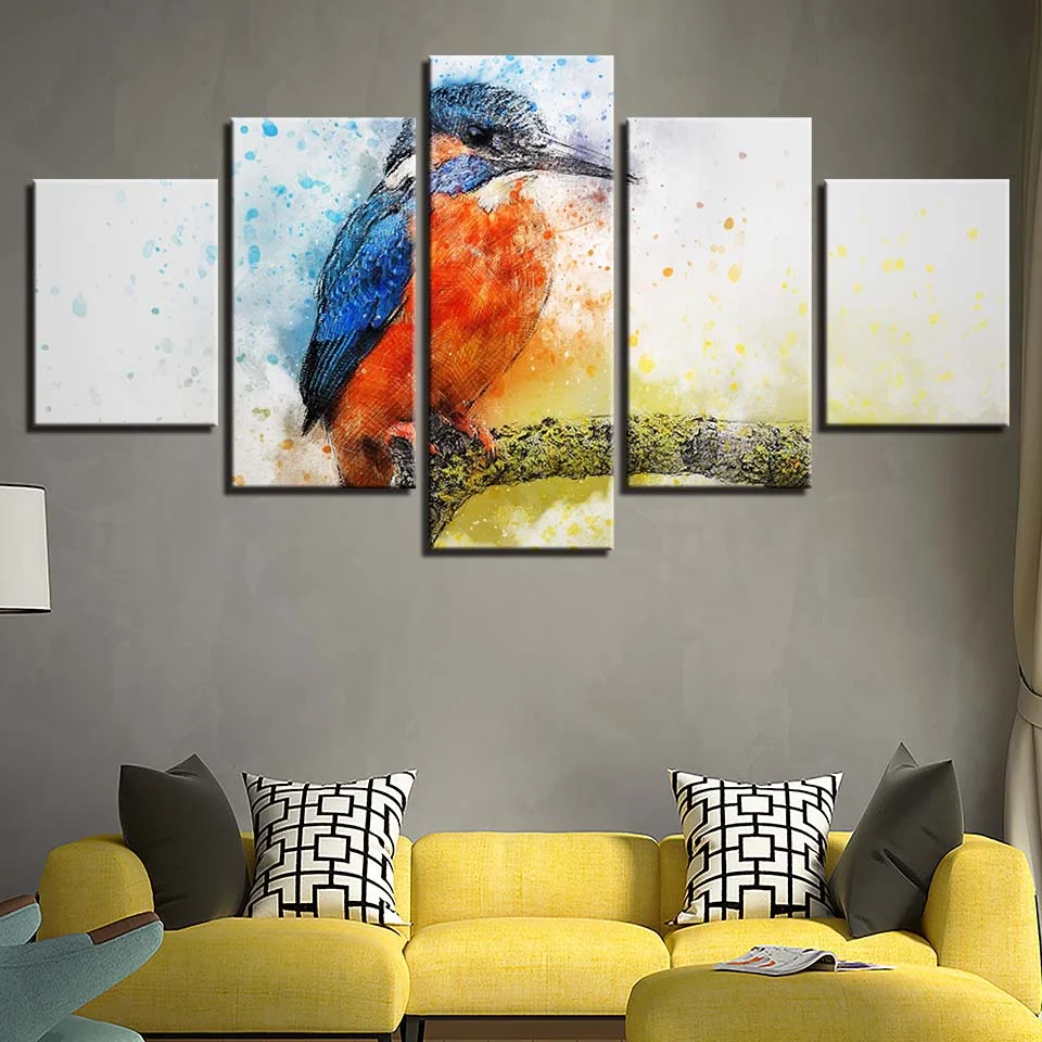 Wall Art Painting for Home Decor, HD Prints, Animal, Common Kingfisher Pictures, Abstract, Alcedo, Atthis Poster, 5 PCs
Wall Art Painting for Home Decor, HD Prints, Animal, Common Kingfisher Pictures, Abstract, Alcedo, Atthis Poster, 5 PCs