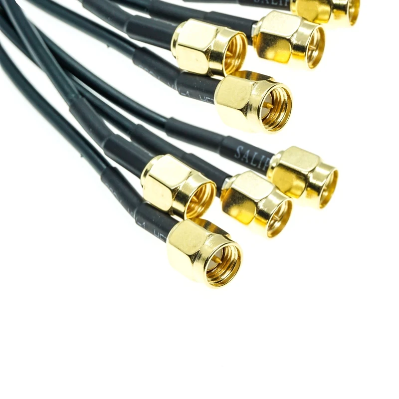 5-10Pcs RG174 SMA male to SMA male plug connector RF Pigtail Coax Jumper Cable
5-10Pcs RG174 SMA male to SMA male plug connector RF Pigtail Coax Jumper Cable