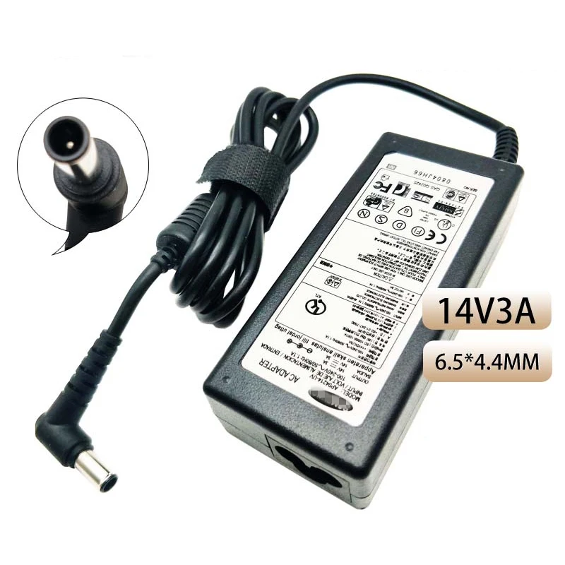 Зарядное устройство с ЖК-дисплеем для Samsung SA300, SA330, SA350, S19B300, S19B300NW, S22A300B, 14 В, 3 А
Зарядное устройство с ЖК-дисплеем для Samsung SA300, SA330, SA350, S19B300, S19B300NW, S22A300B, 14 В, 3 А