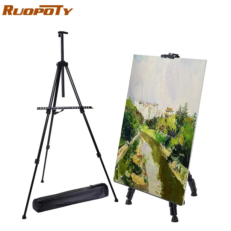 Easel Sketch Drawing For Artist Art Supplies Portable Adjustable Metal Sketch Easel Stand Foldable Travel Easel Aluminum Alloy
Easel Sketch Drawing For Artist Art Supplies Portable Adjustable Metal Sketch Easel Stand Foldable Travel Easel Aluminum Alloy