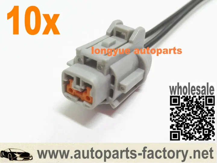 Longyue 10pcs Corner Side Marker Light Pig Tail Wedge Harness 2 Pin - B4342-79900 for Nissan
Longyue 10pcs Corner Side Marker Light Pig Tail Wedge Harness 2 Pin - B4342-79900 for Nissan