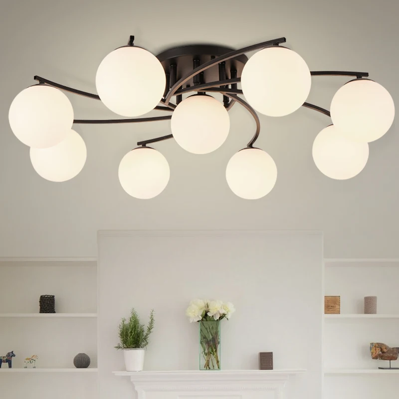 nordic ceiling light Home Indoor Decor Dining Room flush mount ceiling light Living Villa stairs glass ball lamp
nordic ceiling light Home Indoor Decor Dining Room flush mount ceiling light Living Villa stairs glass ball lamp