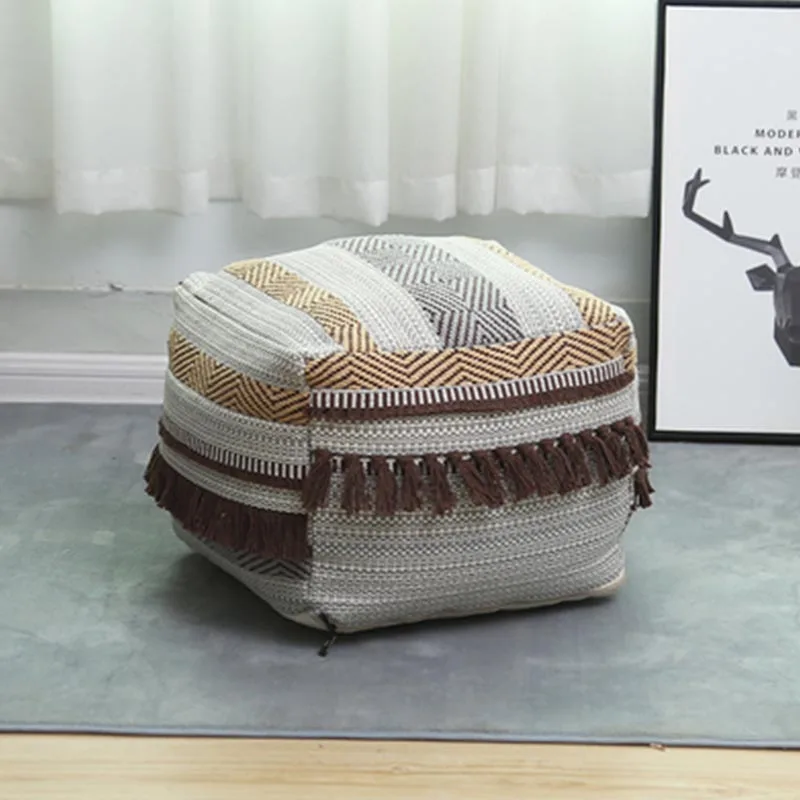 Ottoman Sofa Cover Square For Living Room Lazy Sofa Pouf For Kids Adults Linen Cloth Lounger Seat Couch Tatami Chair With Tassel
Ottoman Sofa Cover Square For Living Room Lazy Sofa Pouf For Kids Adults Linen Cloth Lounger Seat Couch Tatami Chair With Tassel