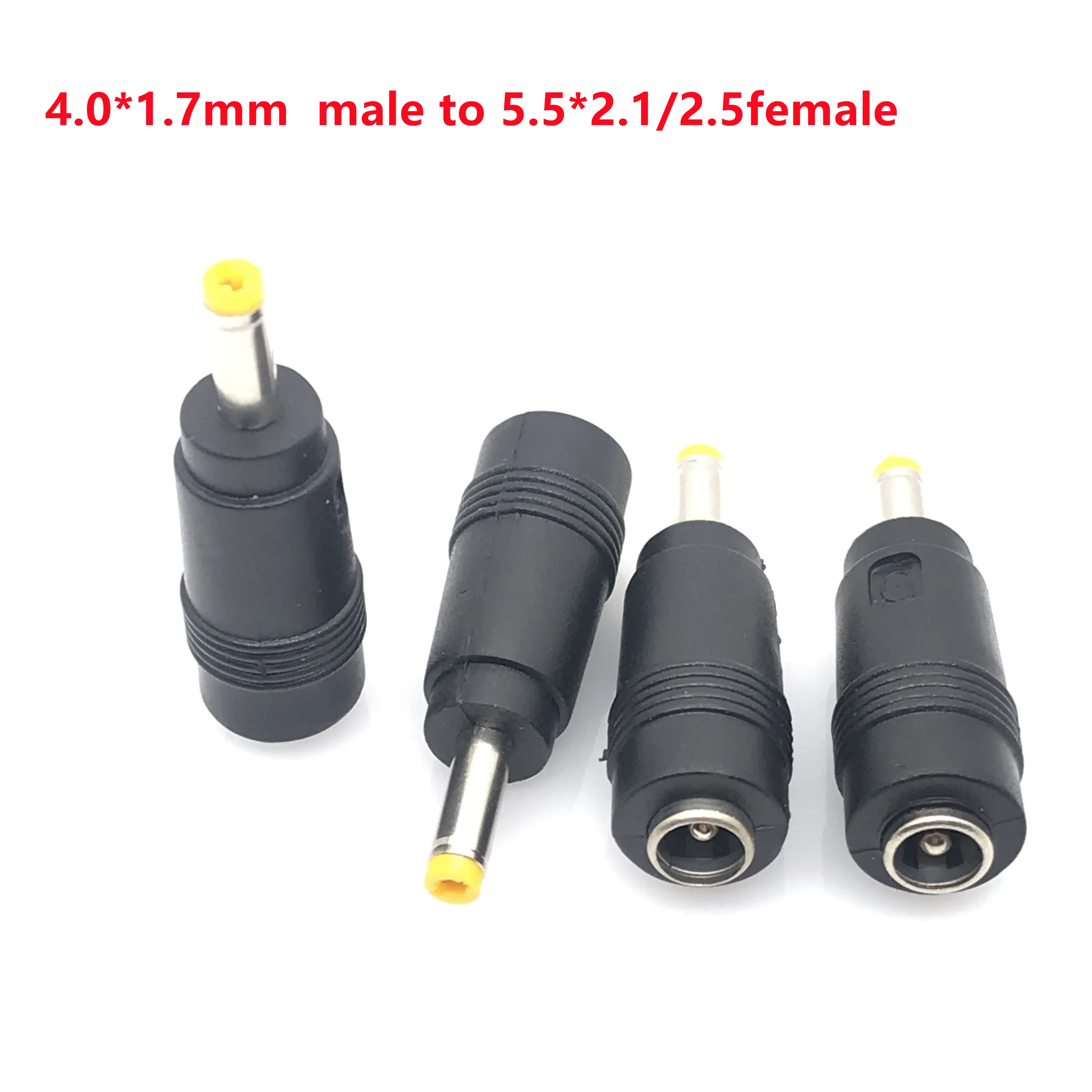 DC Power Adapter Connector Plug DC Conversion Head Jack Female 5.5*2.1mm Turn Plug Male 4.0*1.7mm
DC Power Adapter Connector Plug DC Conversion Head Jack Female 5.5*2.1mm Turn Plug Male 4.0*1.7mm