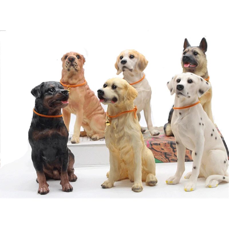 Simulation Dog Statue Home Decorations Cute Labrador Golden Retriever rottweiler Schnauzer Dalmatian beagle Resin Ornaments Gift
Simulation Dog Statue Home Decorations Cute Labrador Golden Retriever rottweiler Schnauzer Dalmatian beagle Resin Ornaments Gift