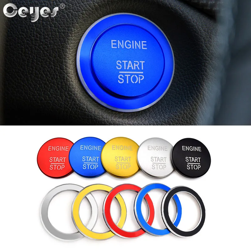 Ceyes 1pc Car Engine Ignition Start Stop Push Button Cover Ring Accessories Fit For Mercedes Benz AMG A B C GLC GLA Auto Styling
Ceyes 1pc Car Engine Ignition Start Stop Push Button Cover Ring Accessories Fit For Mercedes Benz AMG A B C GLC GLA Auto Styling