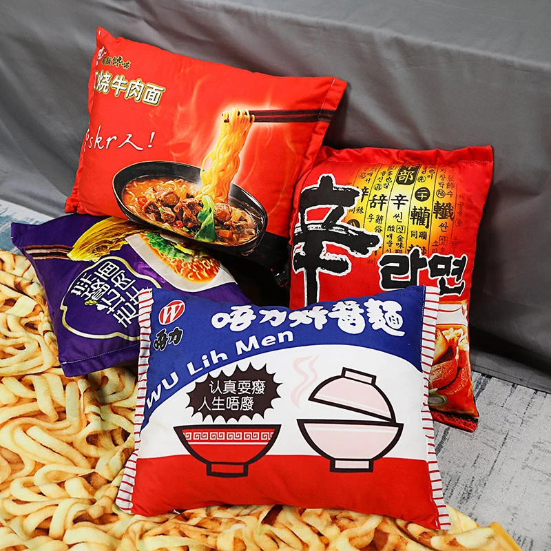 Simulation Instant Funny Noodles Plush Pillow With Blanket Plush Pillow with Blanket Beef Fried Noodles Stuffed Toys Xmas Gifts
Simulation Instant Funny Noodles Plush Pillow With Blanket Plush Pillow with Blanket Beef Fried Noodles Stuffed Toys Xmas Gifts