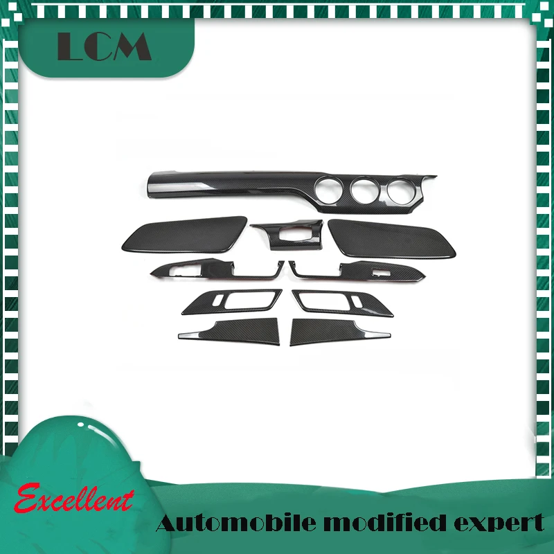 2015 16 17 For Ford Mustang Add On Type Real Carbon Fiber Gloss Finish Styling Interior Accessories Trims Sticker 10 Pcs LHD/RHD
2015 16 17 For Ford Mustang Add On Type Real Carbon Fiber Gloss Finish Styling Interior Accessories Trims Sticker 10 Pcs LHD/RHD