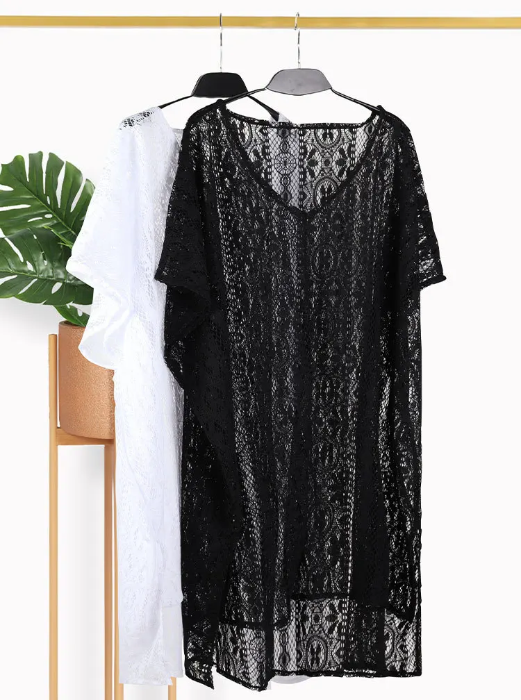 2021 new adult lace hollow shawl summer thin fashion sun protection clothing loose beach skirt
2021 new adult lace hollow shawl summer thin fashion sun protection clothing loose beach skirt