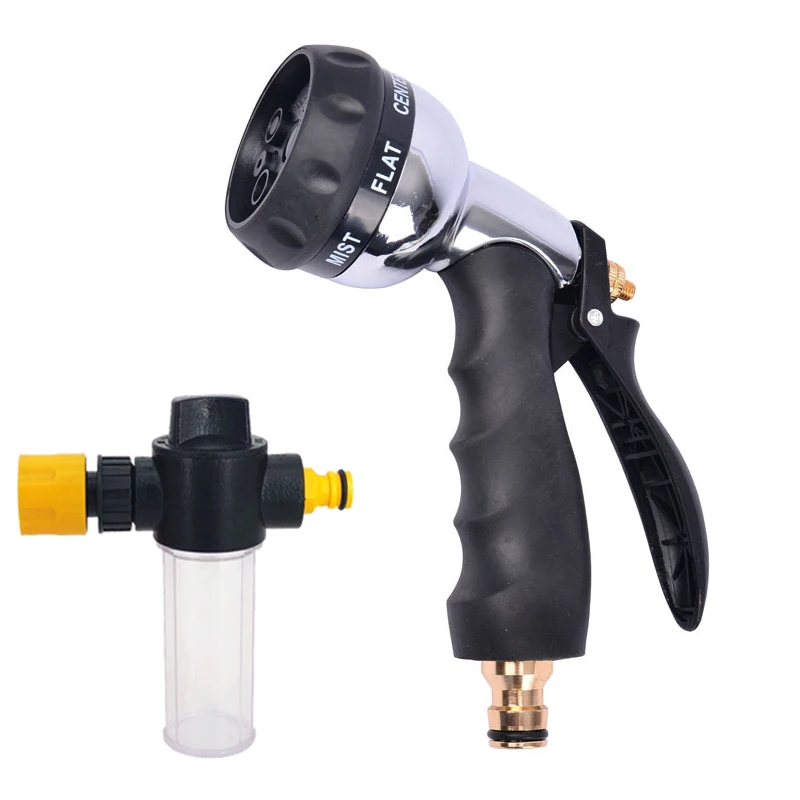 High Pressure Water Spray Gun Car Washer High Quality Garden Hose Nozzle Sprinker Foam Water Gun Garden Irrigation Clean Machine
High Pressure Water Spray Gun Car Washer High Quality Garden Hose Nozzle Sprinker Foam Water Gun Garden Irrigation Clean Machine