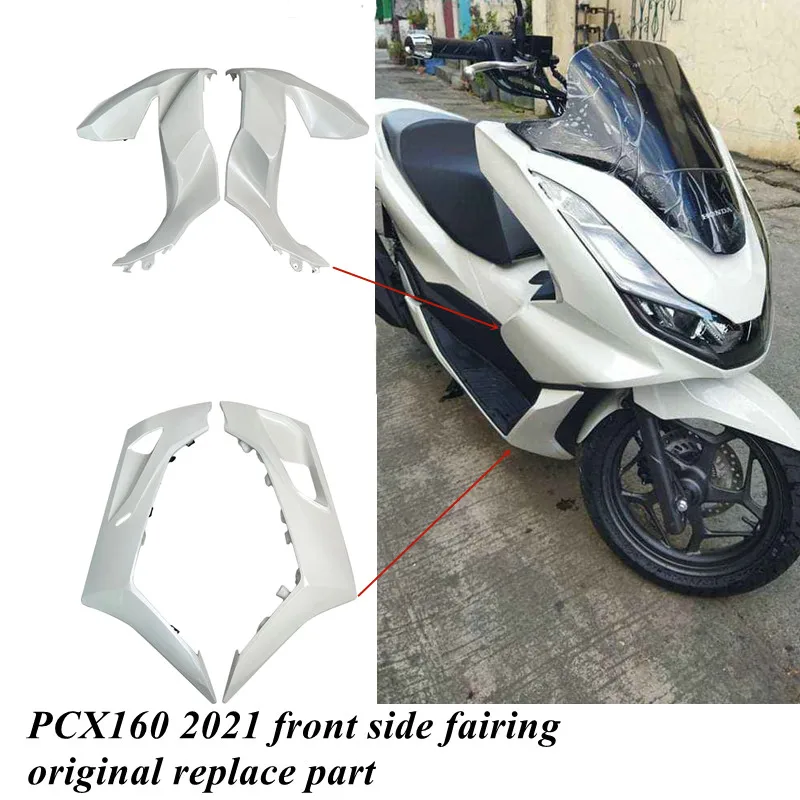 Модифицированная Передняя обтекатель для мотоцикла ABS PCX160, комплект обтекателей для нижнего пола, обтекатель для Honda pcx160 2021
Модифицированная Передняя обтекатель для мотоцикла ABS PCX160, комплект обтекателей для нижнего пола, обтекатель для Honda pcx160 2021