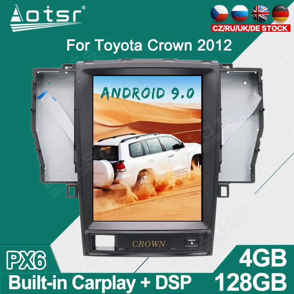 Автомобильный радиоплеер для TOYOTA CROWN 12th 2005 - 2009 Android, GPS-навигация, автомобильное стерео, мультимедийное видео, головное устройство DSP carplay 4G
Автомобильный радиоплеер для TOYOTA CROWN 12th 2005 - 2009 Android, GPS-навигация, автомобильное стерео, мультимедийное видео, головное устройство DSP carplay 4G