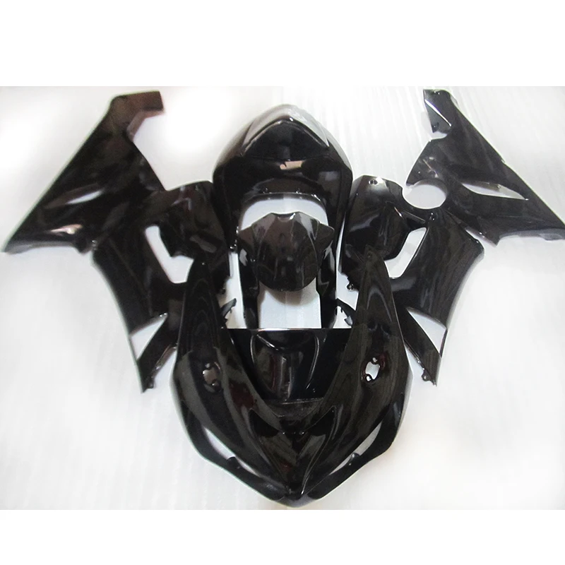 Prime Fairing Ki for Kawasaki Ninja ZX 6R 2005 2006 Aftermarket Injection shiny black plastic fairings zx6r 05 06 FY12
Prime Fairing Ki for Kawasaki Ninja ZX 6R 2005 2006 Aftermarket Injection shiny black plastic fairings zx6r 05 06 FY12