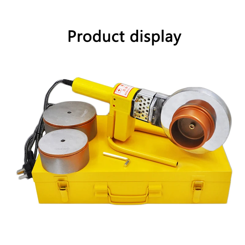 Heat Sealing Plastic Welding Machine 75-110 Electronic Constant Temperature PPR Hot Melter Water Pipe Hot Melt Welder Machine
Heat Sealing Plastic Welding Machine 75-110 Electronic Constant Temperature PPR Hot Melter Water Pipe Hot Melt Welder Machine