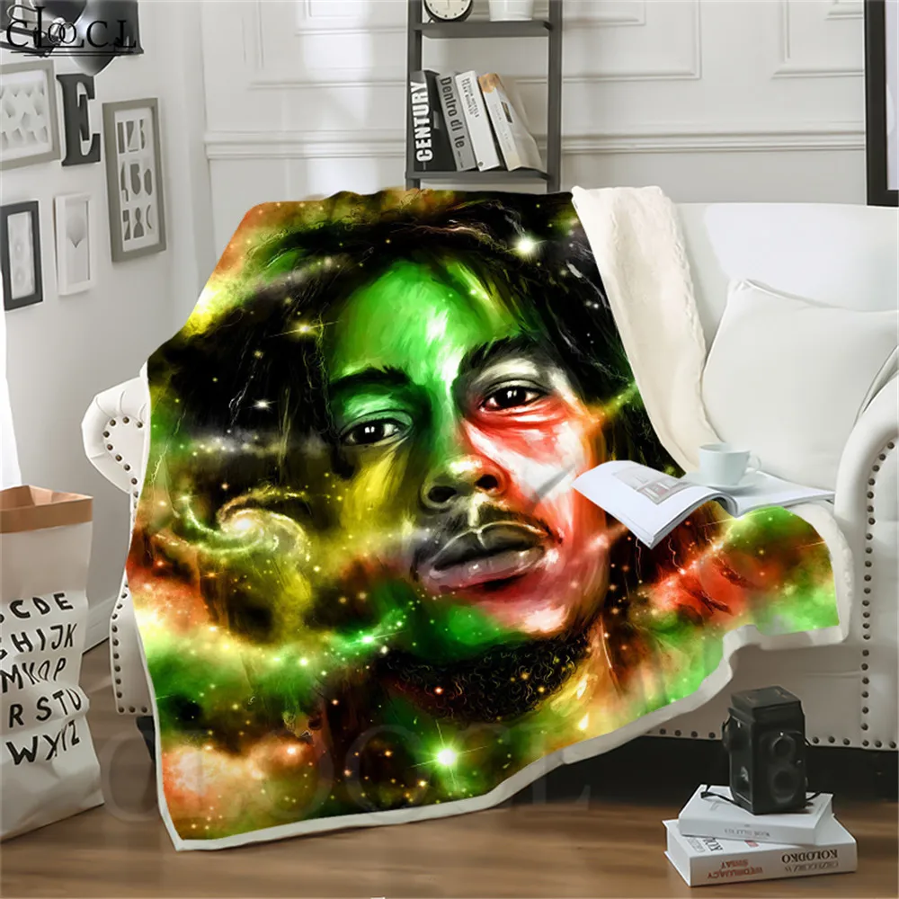 Double Layer Blankets Reggae Creator Bob Marley 3D Printed Quilt for Home Decoration Fashion Office Kids Nap Plush Throw Blanket
Double Layer Blankets Reggae Creator Bob Marley 3D Printed Quilt for Home Decoration Fashion Office Kids Nap Plush Throw Blanket