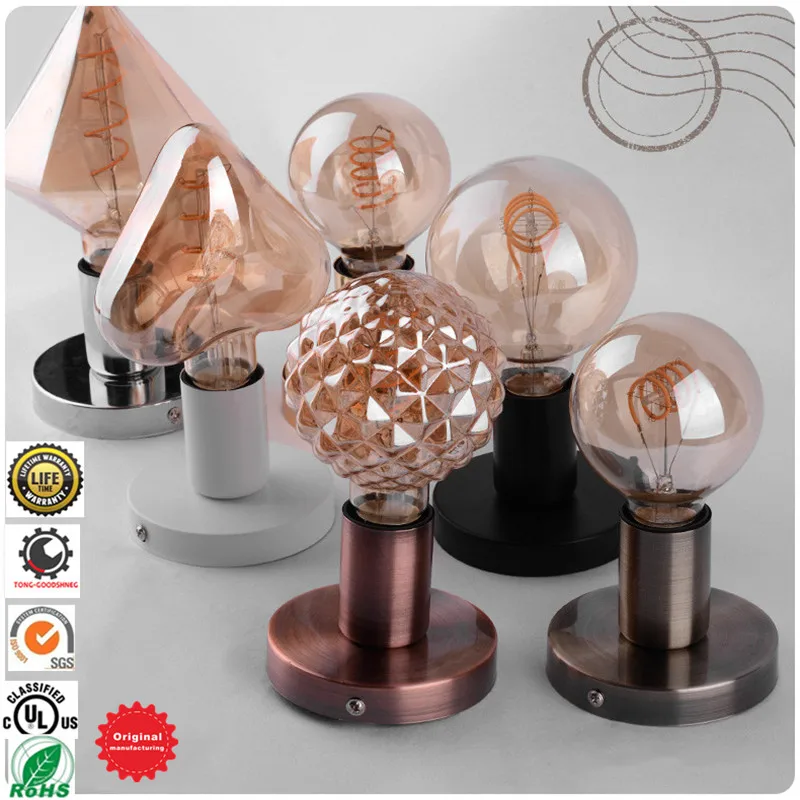 E27 ceiling lamp base screw mouth bar clothing store wall lamp lighting fixtures with ceiling
E27 ceiling lamp base screw mouth bar clothing store wall lamp lighting fixtures with ceiling