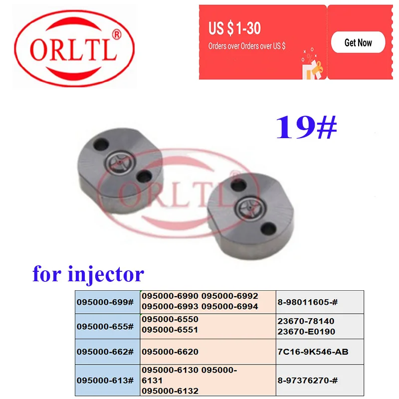 ORLTL Common Rail Valve Plate For 095000-6130 095000-6131 095000-6132 8-97376270-# 095000 6130 897376270# 0950006130
ORLTL Common Rail Valve Plate For 095000-6130 095000-6131 095000-6132 8-97376270-# 095000 6130 897376270# 0950006130