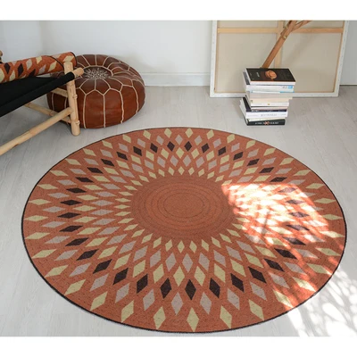 Nordic Style Round Carpet with Classic Flower Design, Bedroom and Living Room Decoration, Floor Mat
Nordic Style Round Carpet with Classic Flower Design, Bedroom and Living Room Decoration, Floor Mat