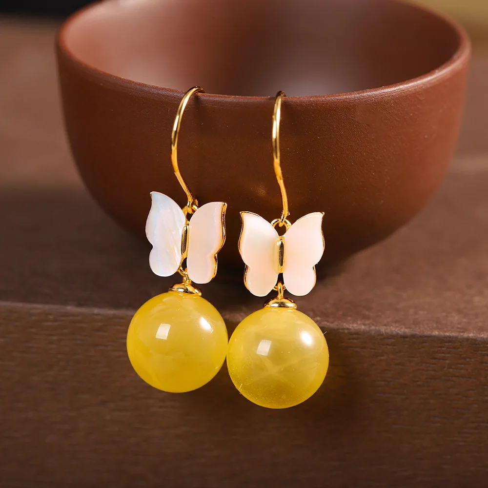 Уродливые серьги-бабочки из натуральной ракушки для женщин, серьги с каплями воды и цветком, янтарные серьги, стерлинговое серебро 925, драгоценный камень Brincos, золото
Уродливые серьги-бабочки из натуральной ракушки для женщин, серьги с каплями воды и цветком, янтарные серьги, стерлинговое серебро 925, драгоценный камень Brincos, золото