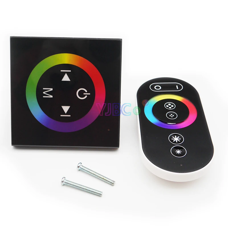 DC 12V 24V TM08 Wall Type RGB Touch Panel Controller with Wireless touch Panel Remote Kit control for 5050 RGB LED strip light
DC 12V 24V TM08 Wall Type RGB Touch Panel Controller with Wireless touch Panel Remote Kit control for 5050 RGB LED strip light
