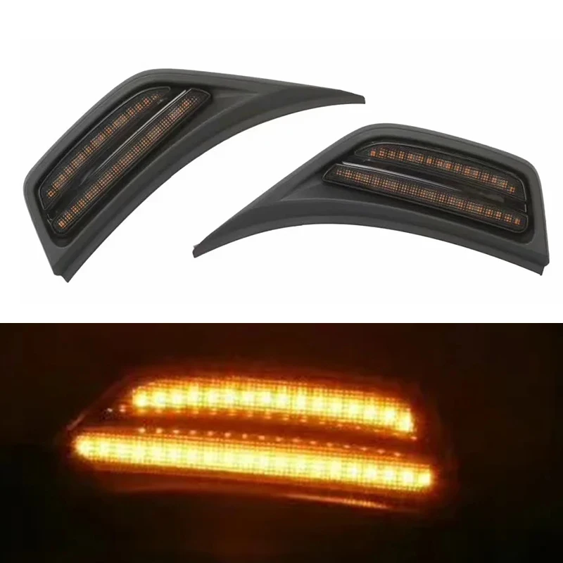 2Pcs LED Front Fender Side Marker Light Turn Signal Lamp for Jeep Wrangler JL 2018 2019
2Pcs LED Front Fender Side Marker Light Turn Signal Lamp for Jeep Wrangler JL 2018 2019