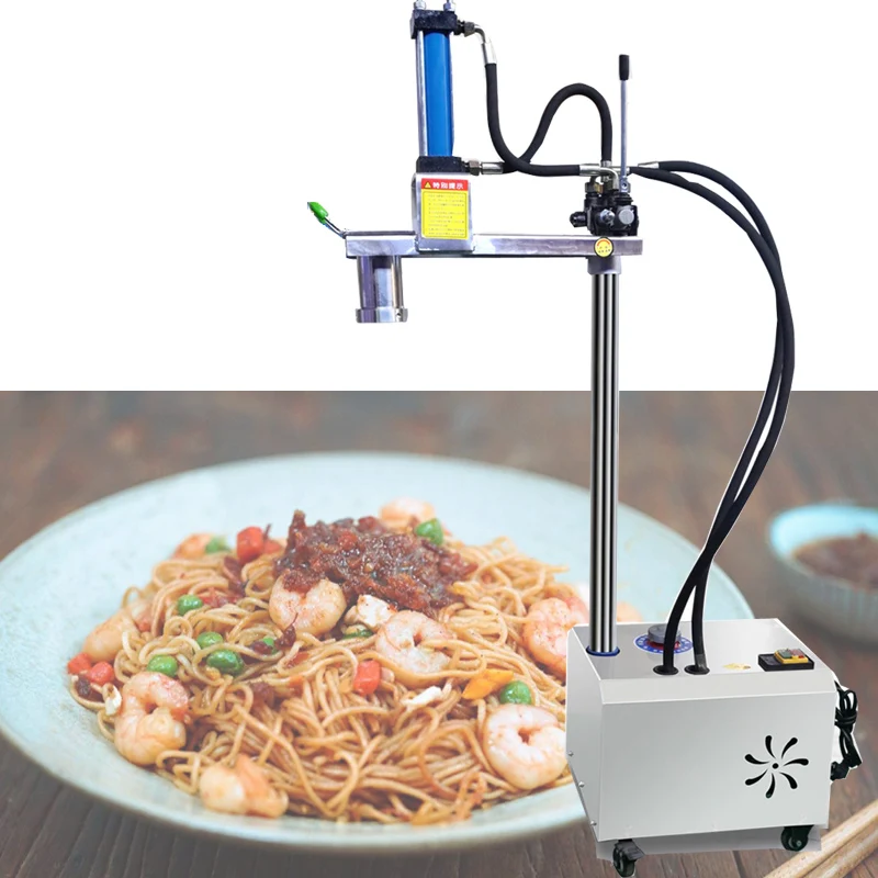 Food Grade Stainless Steel Ramen Machine Electric Noodle Machine Hydraulic Noodle Making Machine 220V
Food Grade Stainless Steel Ramen Machine Electric Noodle Machine Hydraulic Noodle Making Machine 220V