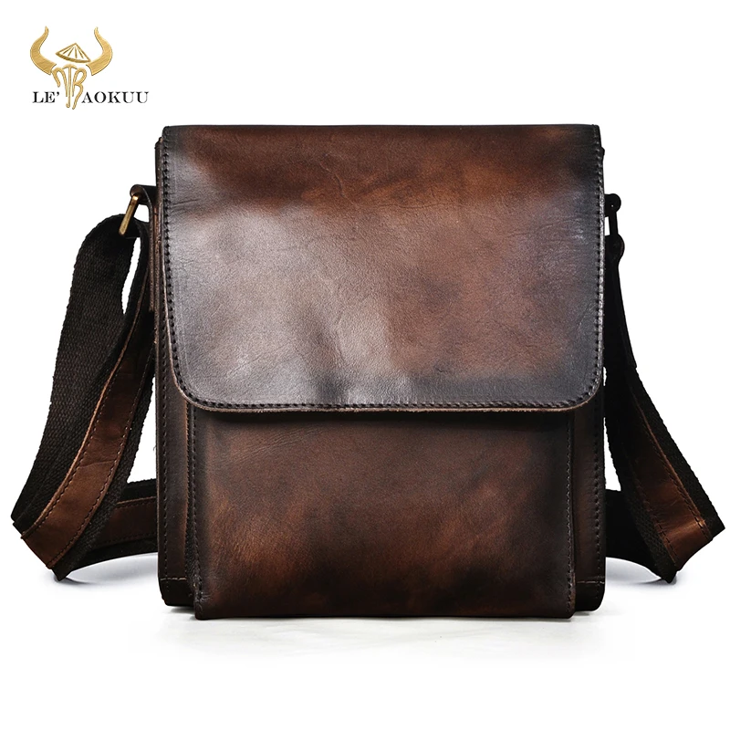 Solid Real Original Leather Design Shoulder Messenger bag Cowhide Cross-body Bag 8" Tablet Mochila Satchel For Men Male 3027
Solid Real Original Leather Design Shoulder Messenger bag Cowhide Cross-body Bag 8" Tablet Mochila Satchel For Men Male 3027