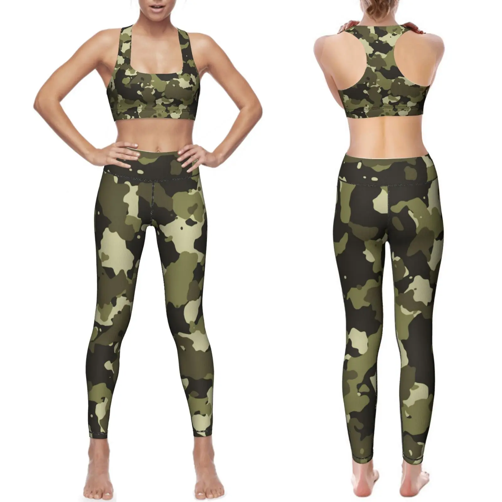 Leopard Style Design Women Gym Sport Seamless Pants Gym Suit Stretchy High Waist Athletic Exercise Fitness Leggings 2 Pcs/Set
Leopard Style Design Women Gym Sport Seamless Pants Gym Suit Stretchy High Waist Athletic Exercise Fitness Leggings 2 Pcs/Set