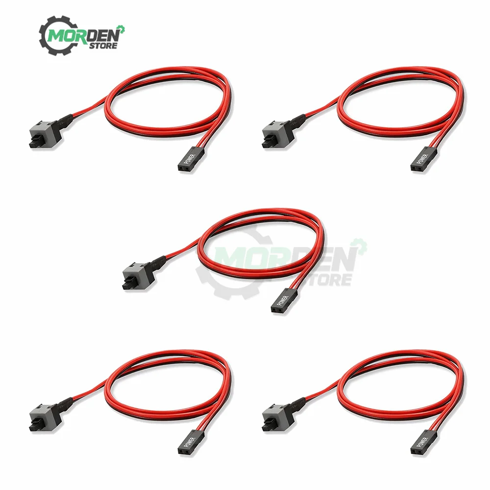 5pcs 50cm Long Power Button Switch Cable for PC Switches Reset Computer Power Momentary Automatically Reset Push Button SW Parts
5pcs 50cm Long Power Button Switch Cable for PC Switches Reset Computer Power Momentary Automatically Reset Push Button SW Parts