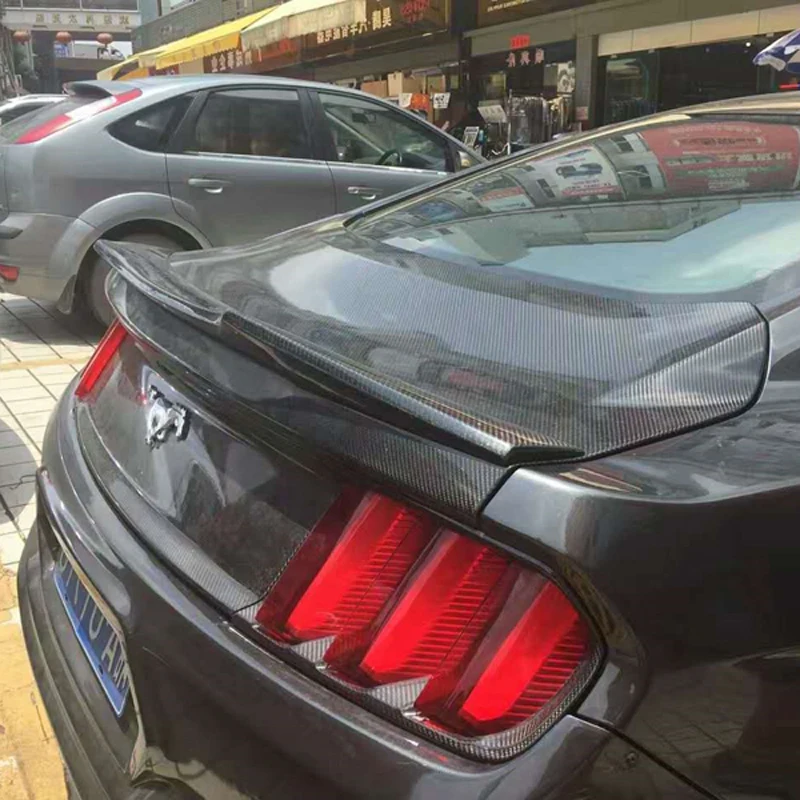 Fit for Ford Mustang Spoiler 2015 2016 2017 Mustang Car Decoration High Quality Black Carbon Fiber Rear Wing Spoiler
Fit for Ford Mustang Spoiler 2015 2016 2017 Mustang Car Decoration High Quality Black Carbon Fiber Rear Wing Spoiler