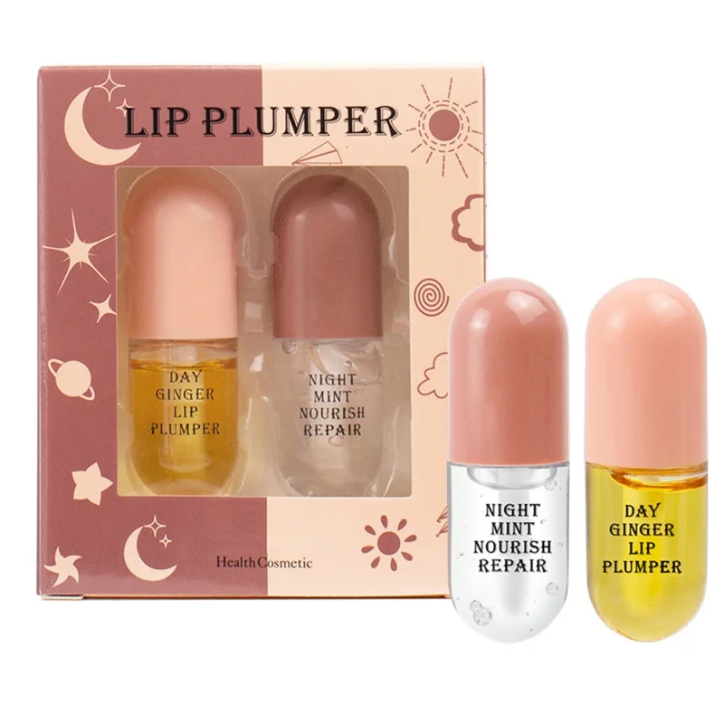 2Pcs/Set Day Night Instant Volume Lips Plumper Oil Sexy Lip Gloss Makeup Moisturizing Repair Reduce Lip Fine Line Serum Cosmetic
2Pcs/Set Day Night Instant Volume Lips Plumper Oil Sexy Lip Gloss Makeup Moisturizing Repair Reduce Lip Fine Line Serum Cosmetic