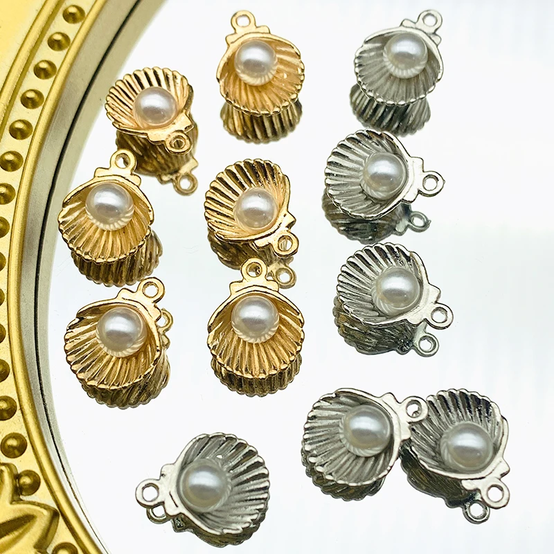 10Pcs Alloy Fine Shell Charms Pendants DIY Handmade Jewelry Findings Fashion Earrings Necklace Bracelet Making Accessories
10Pcs Alloy Fine Shell Charms Pendants DIY Handmade Jewelry Findings Fashion Earrings Necklace Bracelet Making Accessories