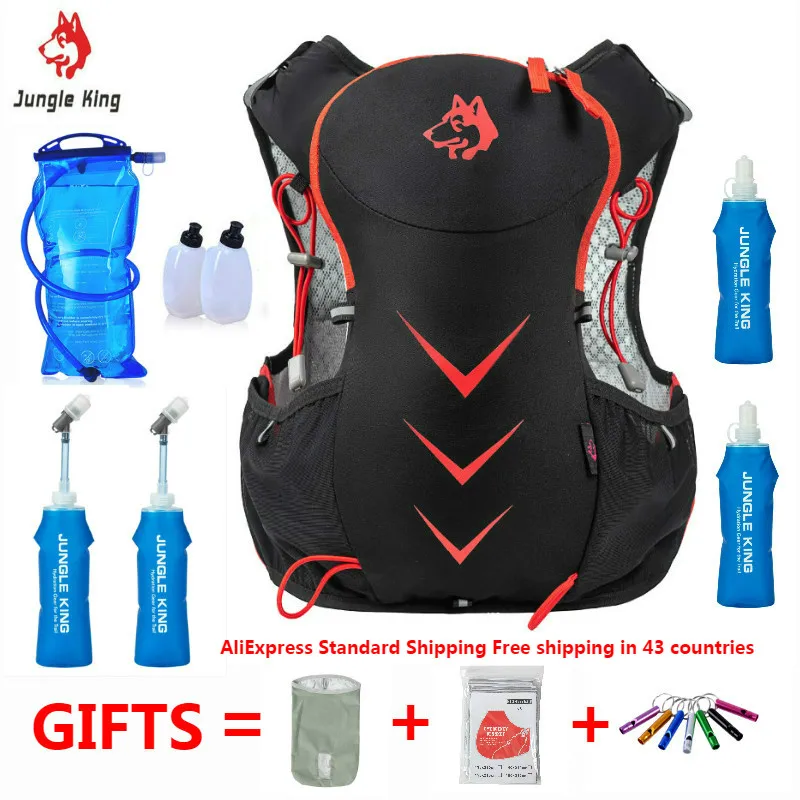 Jungle King New outdoor lightweight backpack running vest nylon bag riding marathon portable ultralight running bag backpack 5L
Jungle King New outdoor lightweight backpack running vest nylon bag riding marathon portable ultralight running bag backpack 5L