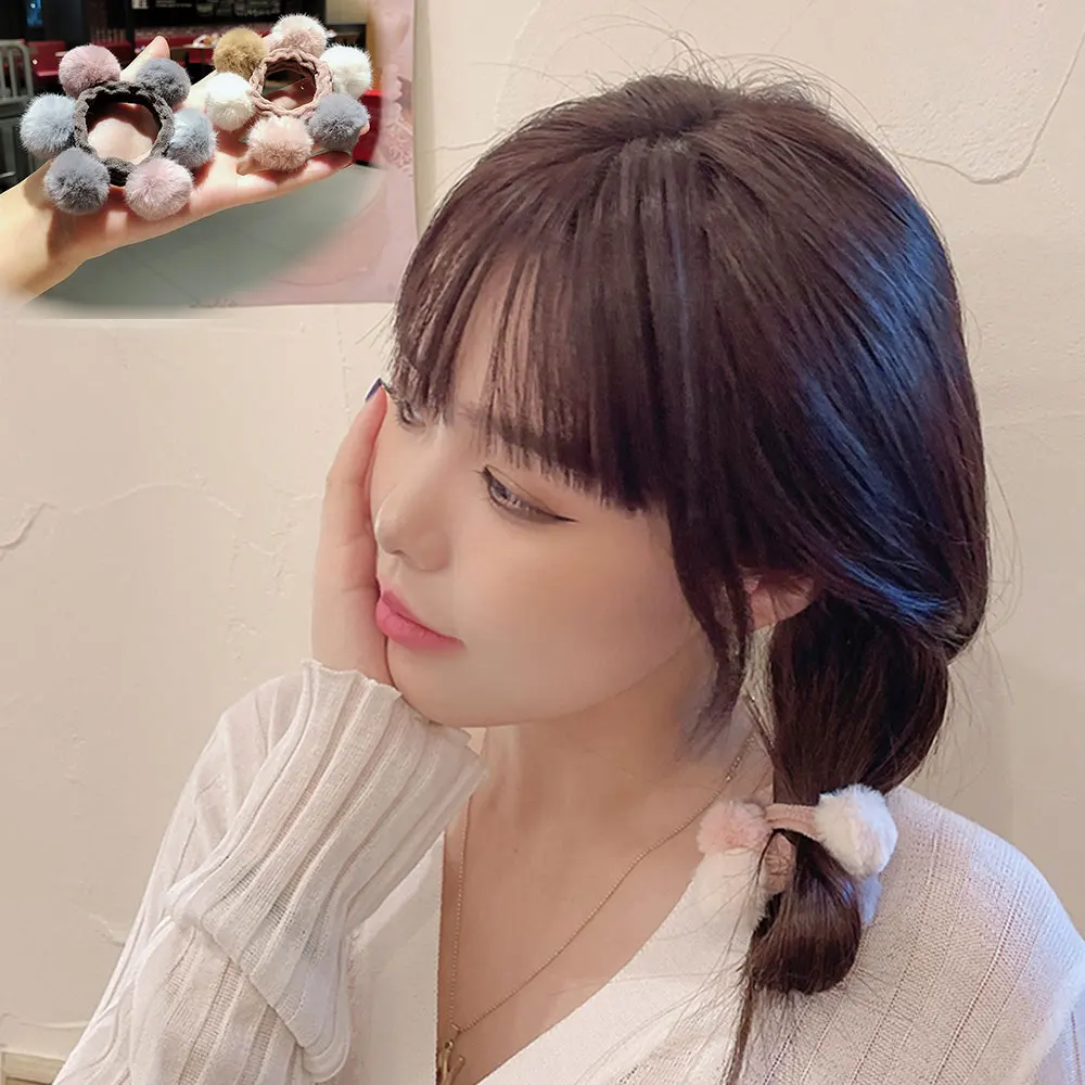 Fashion Cute Color Plush Hair Balls Hair Ring Rubber Elastic Hair Bands Korean Headwear Hair Tie Women Children Hair Accessories
Fashion Cute Color Plush Hair Balls Hair Ring Rubber Elastic Hair Bands Korean Headwear Hair Tie Women Children Hair Accessories