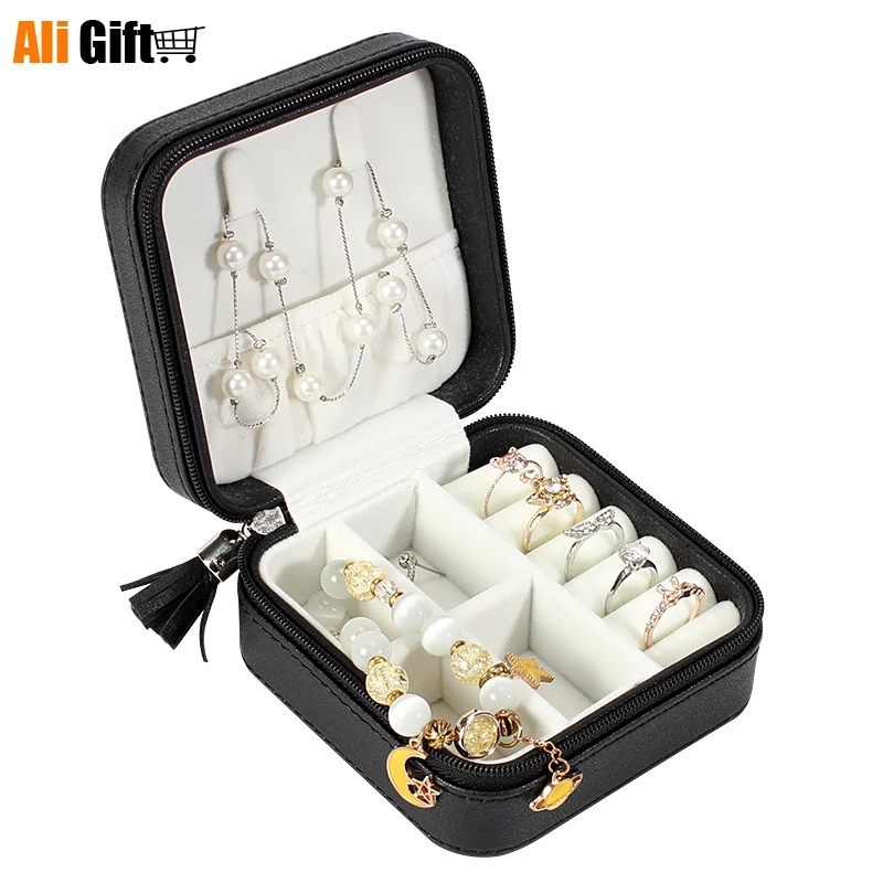 Portable Jewelry Box Jewelry Storage Box Jewelry Box Necklace Ring Makeup Organizer Multi-function Portable Dressing Case Gift
Portable Jewelry Box Jewelry Storage Box Jewelry Box Necklace Ring Makeup Organizer Multi-function Portable Dressing Case Gift