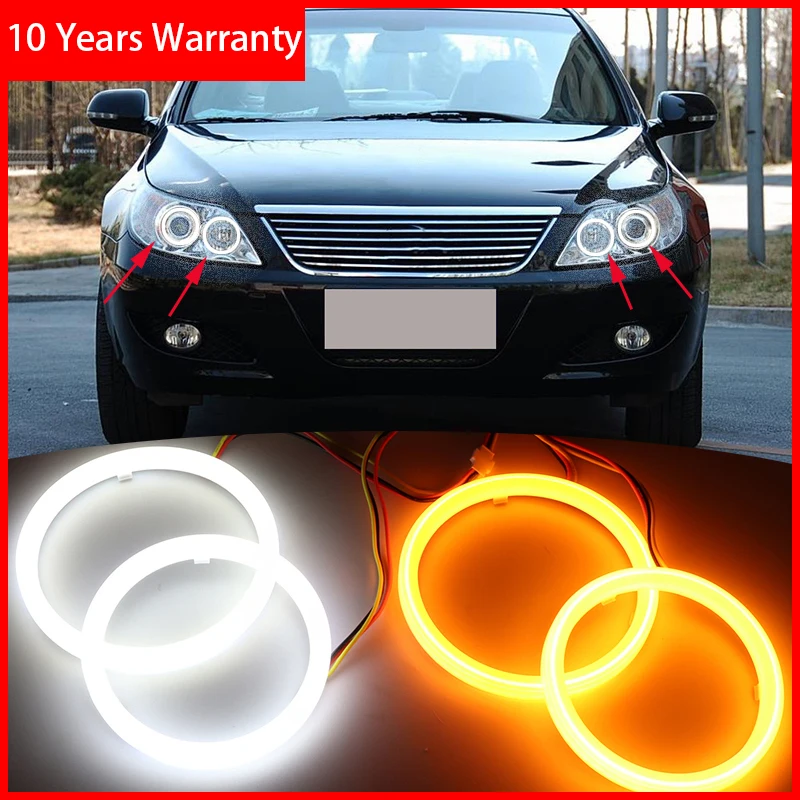 for BYD F6 2008 2009 2010 2011 2012 Cotton Switchback LED Dual Color Angel Eye White Amber turn signal light
for BYD F6 2008 2009 2010 2011 2012 Cotton Switchback LED Dual Color Angel Eye White Amber turn signal light