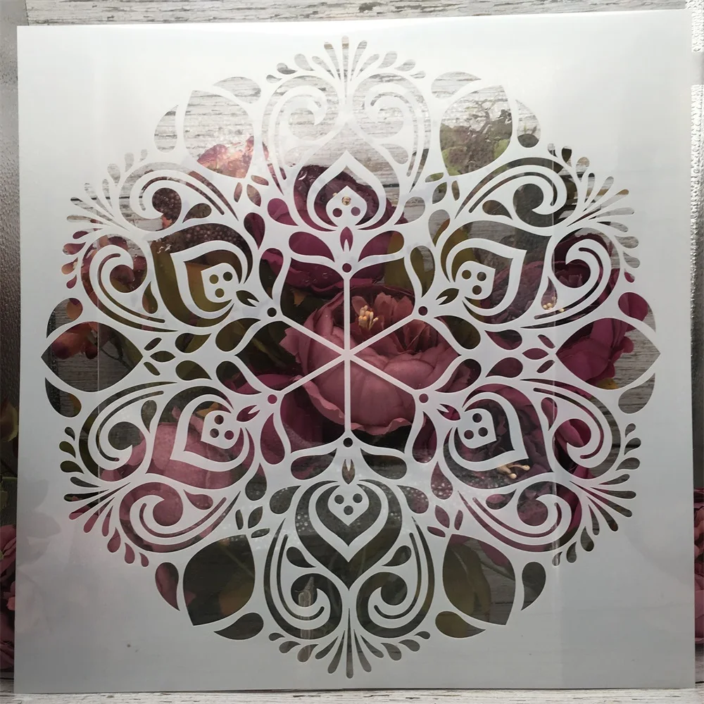 12*12inch Big Flower Round Mandala DIY Layering Stencils Painting Scrapbook Coloring Embossing Album Decorative Template
12*12inch Big Flower Round Mandala DIY Layering Stencils Painting Scrapbook Coloring Embossing Album Decorative Template