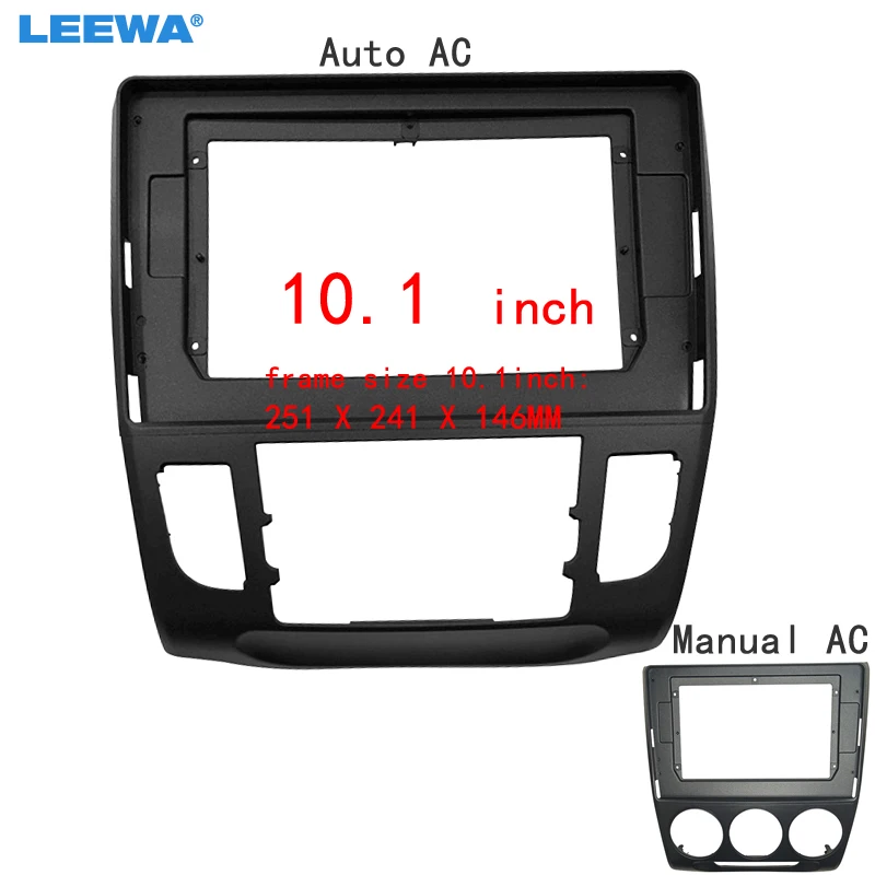 LEEWA Car Audio Fascia Frame Adapter For Honda Crider 13-18 10.1" Big Screen 2DIN Dash Fitting Panel Frame Kit #CA6893
LEEWA Car Audio Fascia Frame Adapter For Honda Crider 13-18 10.1" Big Screen 2DIN Dash Fitting Panel Frame Kit #CA6893