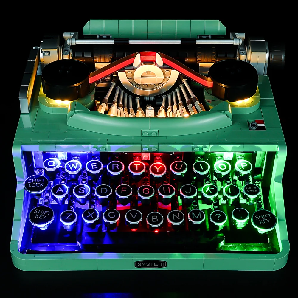 Led Light Kit Building Blocks Mechanical Typewriter For LEGO Ideas 21327 (Only Light Kit Included)
Led Light Kit Building Blocks Mechanical Typewriter For LEGO Ideas 21327 (Only Light Kit Included)