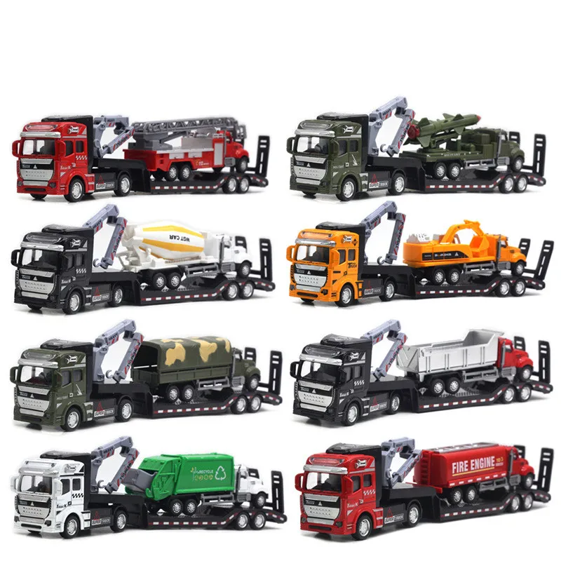 High-quality alloy pull back flatbed transporter model,1:50 simulation city rescue trailer toy,free shipping for wholesale
High-quality alloy pull back flatbed transporter model,1:50 simulation city rescue trailer toy,free shipping for wholesale