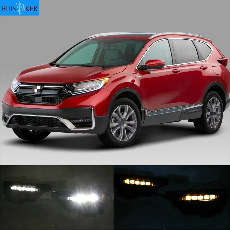 1Pair For Honda Cr-V Crv 2020 2021 DRL LED Daytime Running Light Bumper signal light Fog Lamp
1Pair For Honda Cr-V Crv 2020 2021 DRL LED Daytime Running Light Bumper signal light Fog Lamp