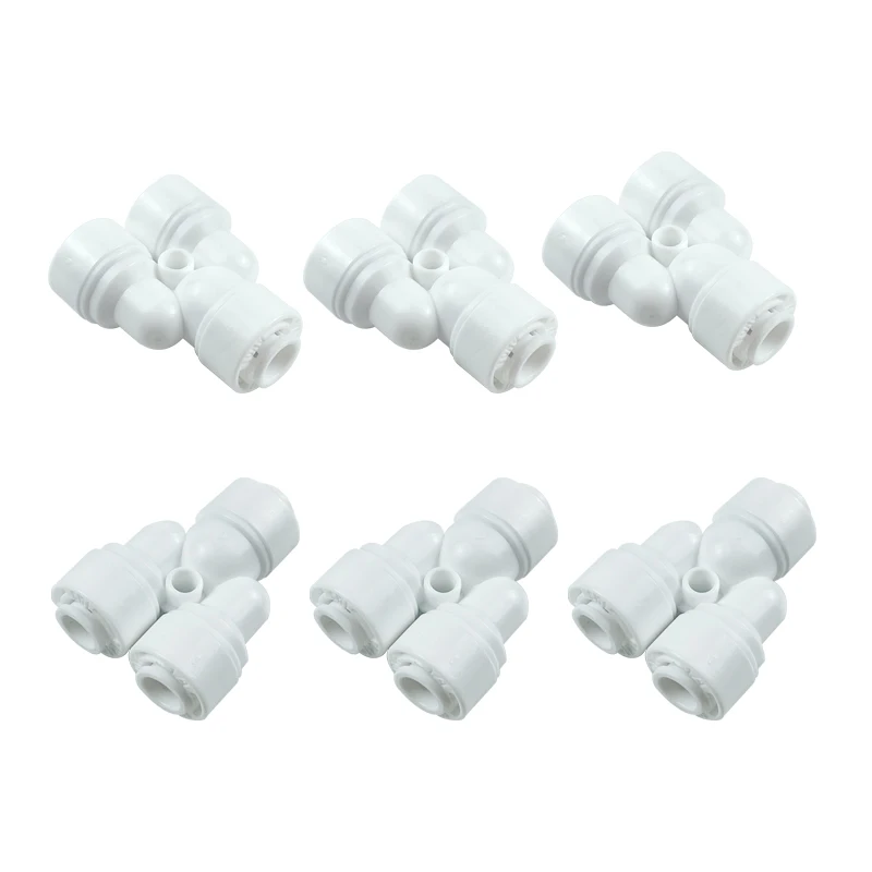 Fit 1/4'' or 3/8'' OD Tube Y Shaped Food Grade POM Quick Fitting Connector For Aquarium RO Water Filter Reverse Osmosis System
Fit 1/4'' or 3/8'' OD Tube Y Shaped Food Grade POM Quick Fitting Connector For Aquarium RO Water Filter Reverse Osmosis System
