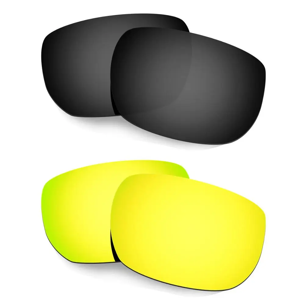 HKUCO For Style Switch Sunglasses Polarized Replacement Lenses 2 Pairs Black & Gold
HKUCO For Style Switch Sunglasses Polarized Replacement Lenses 2 Pairs Black & Gold