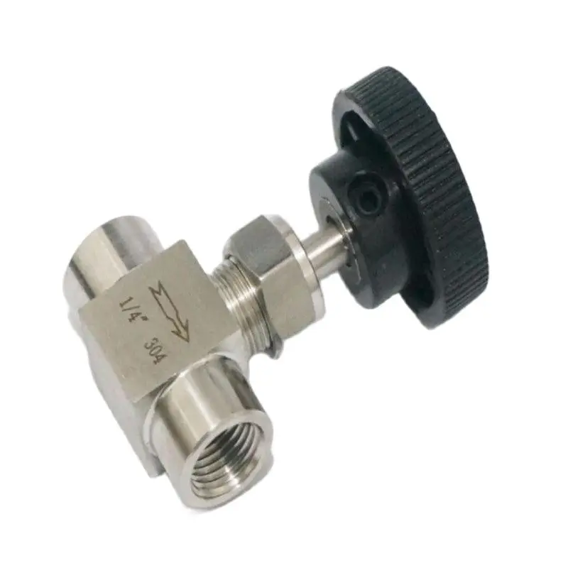 Equal female Thread 304 Stainless Steel Flow Control shut off valve Needle Valve for Water Gas Oil
Equal female Thread 304 Stainless Steel Flow Control shut off valve Needle Valve for Water Gas Oil
