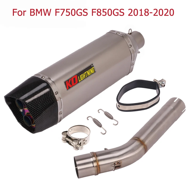 Slip for BMW F750GS F850GS 2018 2019 2020 Motorcycle Exhaust Mid Link Connect Pipe Escape Muffler Tips Baffle 470mm
Slip for BMW F750GS F850GS 2018 2019 2020 Motorcycle Exhaust Mid Link Connect Pipe Escape Muffler Tips Baffle 470mm