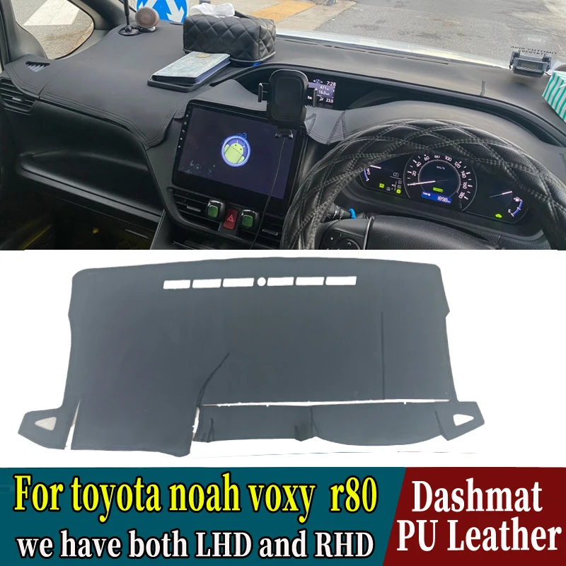 Коврик для приборной панели из искусственной кожи, аксессуары для стайлинга автомобилей для Toyota Noah G Voxy ESQUIRE R80 2015 2016 2017 2018 2019 2020
Коврик для приборной панели из искусственной кожи, аксессуары для стайлинга автомобилей для Toyota Noah G Voxy ESQUIRE R80 2015 2016 2017 2018 2019 2020