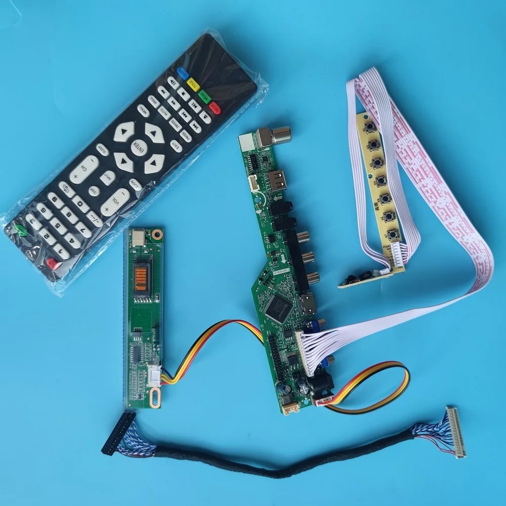 Комплект для CLAA154WB03A CLAA154WB03AN CLAA154WB04 30Pin 1280*800 1CCFL LVDS Плата контроллера ЖК-монитора VGA AV USB HDMI-совместимая
Комплект для CLAA154WB03A CLAA154WB03AN CLAA154WB04 30Pin 1280*800 1CCFL LVDS Плата контроллера ЖК-монитора VGA AV USB HDMI-совместимая