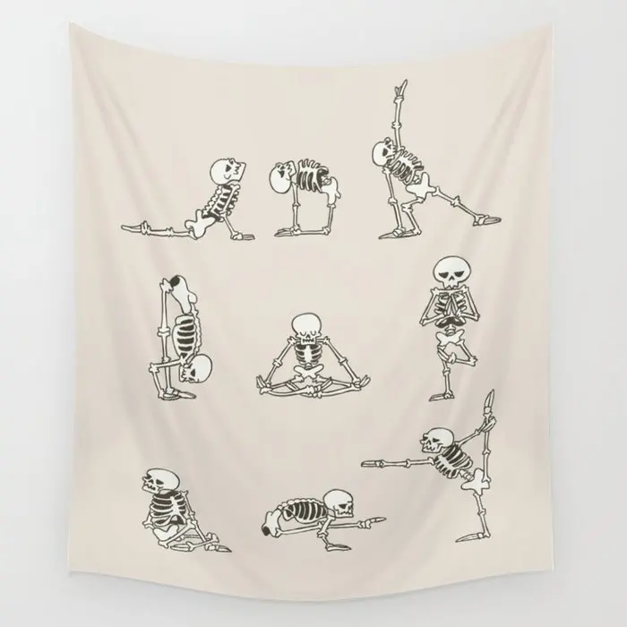 Настенный Гобелен Skeleton Yoga, настенное покрытие, домашнее украшение, одеяло, спальни, настенные гобелены
Настенный Гобелен Skeleton Yoga, настенное покрытие, домашнее украшение, одеяло, спальни, настенные гобелены