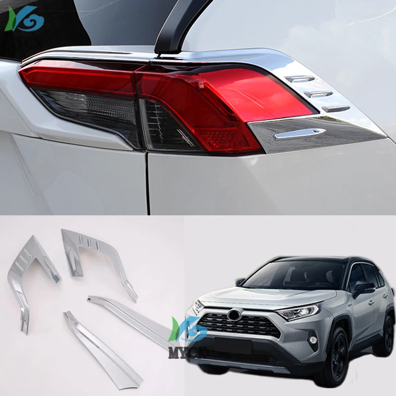 Для Toyota Rav4 Rav 4 2019-2020 ABS хромированная крышка заднего фонаря, накладка на заднюю лампу, декоративная наклейка, аксессуары, Стайлинг автомобиля
Для Toyota Rav4 Rav 4 2019-2020 ABS хромированная крышка заднего фонаря, накладка на заднюю лампу, декоративная наклейка, аксессуары, Стайлинг автомобиля